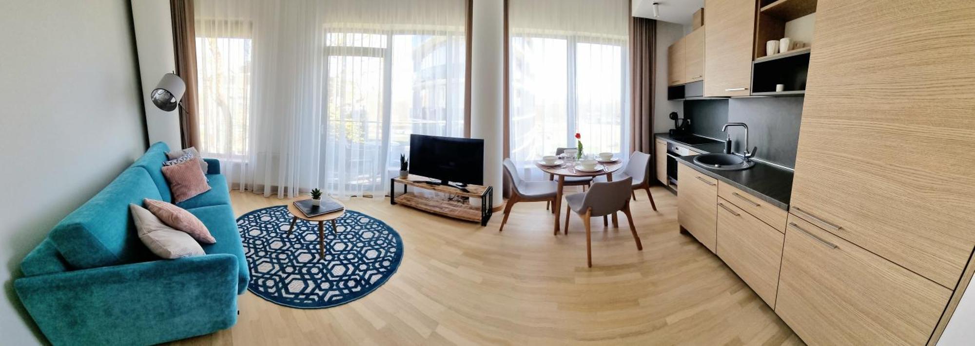 Melodija Apartments In Druskininkai Center Bagian luar foto