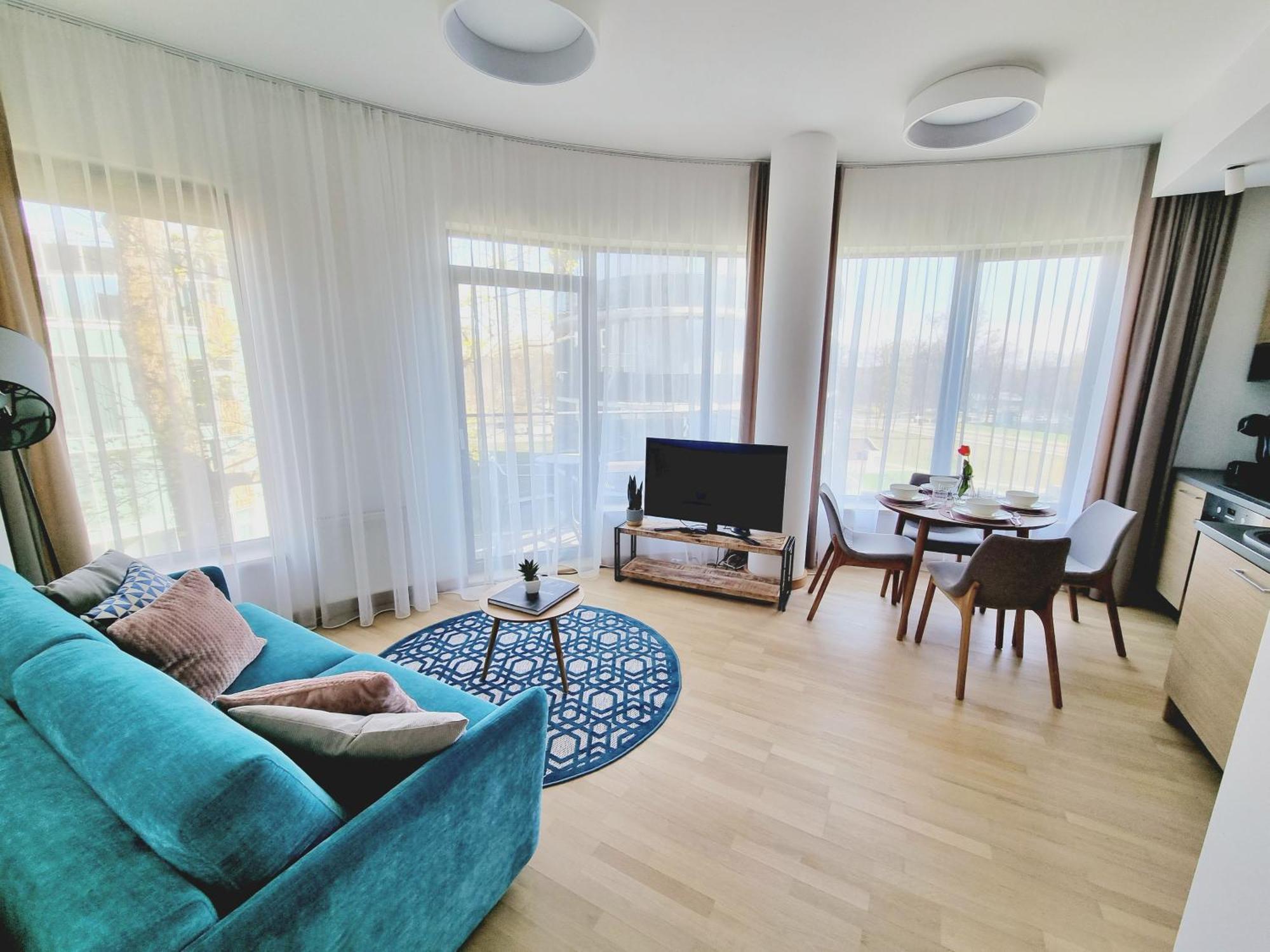 Melodija Apartments In Druskininkai Center Bagian luar foto